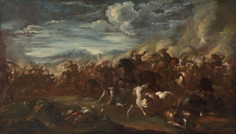 Battaglia tra turchi e cristiani